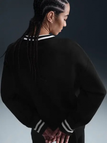 Спортивний костюм жіночий Nike SPORTSWEAR PHOENIX FLEECE чорно-білий HJ0949-010__HJ0909-010