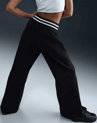 Спортивний костюм жіночий Nike SPORTSWEAR PHOENIX FLEECE чорно-білий HJ0949-010__HJ0909-010