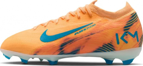 Бутси дитячі Nike JR MERCURIAL ZOOM VAPOR 16 PRO "KYLIAN MBAPPE" FG оранжево-темно-бірюзові HF5450-801