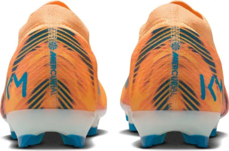 Бутси дитячі Nike JR MERCURIAL ZOOM VAPOR 16 PRO "KYLIAN MBAPPE" FG оранжево-темно-бірюзові HF5450-801