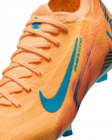 Бутси дитячі Nike JR MERCURIAL ZOOM VAPOR 16 PRO "KYLIAN MBAPPE" FG оранжево-темно-бірюзові HF5450-801
