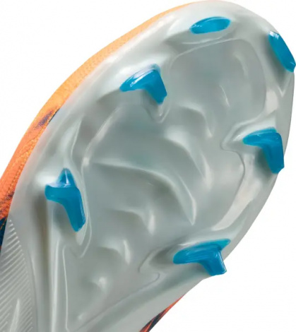 Бутси дитячі Nike JR MERCURIAL ZOOM VAPOR 16 PRO "KYLIAN MBAPPE" FG оранжево-темно-бірюзові HF5450-801