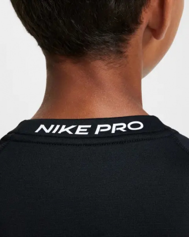 Лонгслів підлітковий Nike PRO WARM DRI-FIT чорний HF4362-010