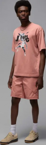 Кроссовки Nike JORDAN FLIGHT COURT светло-коричнево-черные HF3255-200