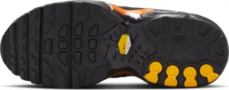 Кроссовки детские Nike AIR MAX PLUS (PS) черно-оранжевые FZ0023-041