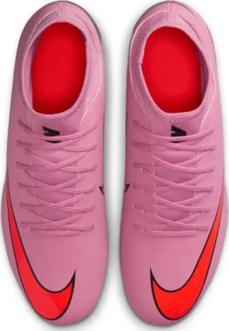 Бутси Nike MERCURIAL SUPERFLY 10 CLUB FG/MG рожево-червоні FQ8314-600