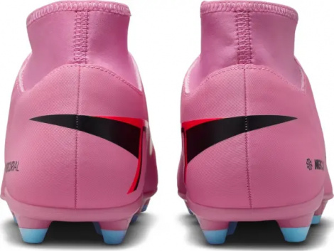 Бутси Nike MERCURIAL SUPERFLY 10 CLUB FG/MG рожево-червоні FQ8314-600