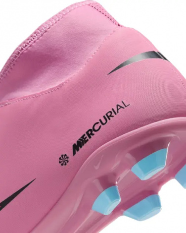 Бутси Nike MERCURIAL SUPERFLY 10 CLUB FG/MG рожево-червоні FQ8314-600