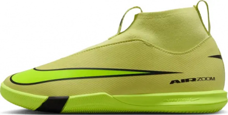 Футзалки (бампы) детские Nike JR MERCURIAL ZOOM SUPERFLY 10 ACADEMY IC лаймовые FQ8312-300