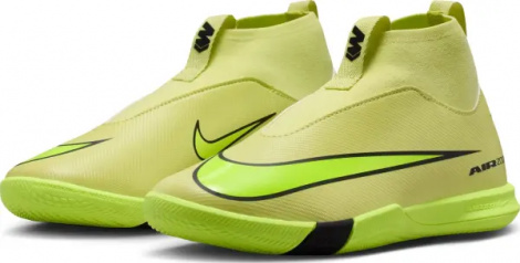 Футзалки (бампы) детские Nike JR MERCURIAL ZOOM SUPERFLY 10 ACADEMY IC лаймовые FQ8312-300