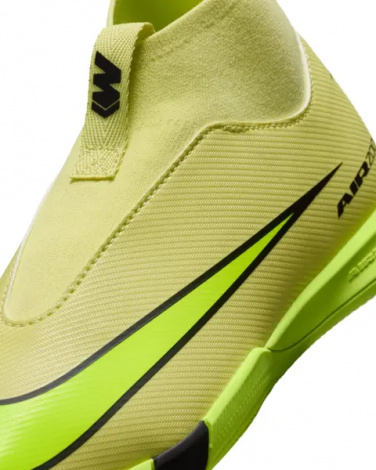 Футзалки (бампы) детские Nike JR MERCURIAL ZOOM SUPERFLY 10 ACADEMY IC лаймовые FQ8312-300