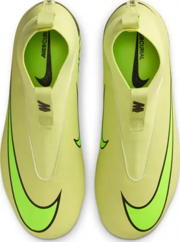 Бутсы детские Nike JR MERCURIAL ZOOM SUPERFLY 10 ACADEMY FG/MG лаймовые FQ8304-300