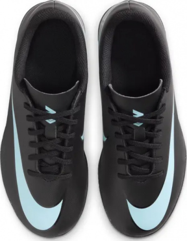Футзалки (бампы) детские Nike JR MERCURIAL VAPOR 16 CLUB IC черно-голубые FQ8289-001