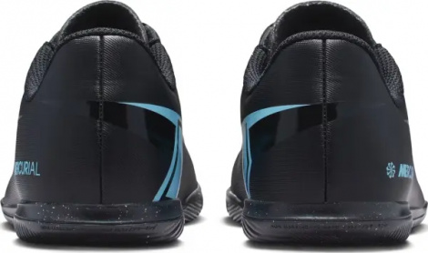 Футзалки (бампы) детские Nike JR MERCURIAL VAPOR 16 CLUB IC черно-голубые FQ8289-001