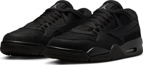 Кроссовки Nike AIR JORDAN 4 RM черные FQ7939-004