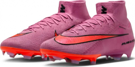 Бутси Nike MERCURIAL ZOOM SUPERFLY 10 ELITE FG рожево-червоні FQ1454-600