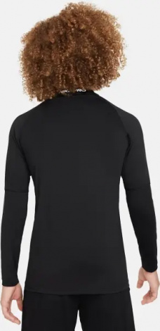 Лонгслів підлітковий Nike PRO DRI-FIT чорний FJ6822-010