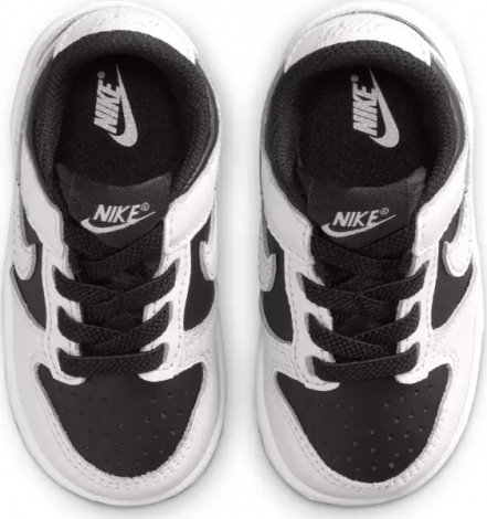 Кроссовки детские Nike DUNK LOW (TDE) бело-черные FB9107-010