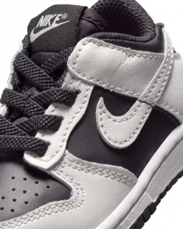 Кроссовки детские Nike DUNK LOW (TDE) бело-черные FB9107-010