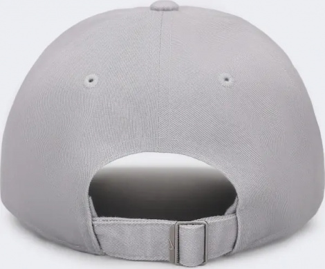 Кепка подростковая Nike CLUB UNSTRUCTURED FUTURA WASH серая FB5063-073