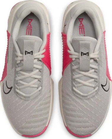 Кроссовки для тренировок женские Nike METCON 9 серо-розовые DZ2537-004
