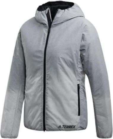 Куртка жіноча Adidas TERREX WINDWEAVE INSULATED сіра DZ0795