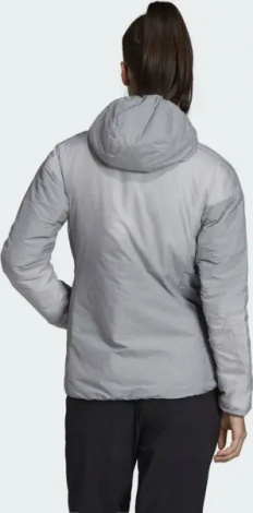Куртка жіноча Adidas TERREX WINDWEAVE INSULATED сіра DZ0795