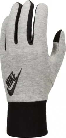 Перчатки тренировочные Nike CLUB FLEECE 2.0 серые DX7066-096