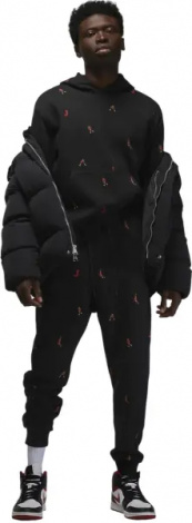 Спортивний костюм Nike ESSENTIALS HOLIDAY JUMPMAN FLEECE чорний DV9392-010__DV9390-010