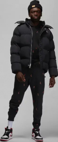 Спортивний костюм Nike ESSENTIALS HOLIDAY JUMPMAN FLEECE чорний DV9392-010__DV9390-010