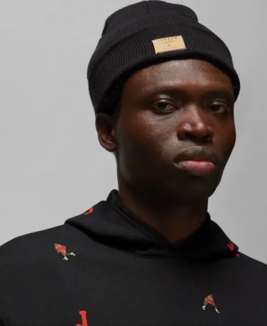 Спортивний костюм Nike ESSENTIALS HOLIDAY JUMPMAN FLEECE чорний DV9392-010__DV9390-010