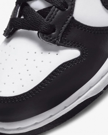 Кросівки дитячі Nike DUNK LOW (PS) чорно-білі CW1588-100
