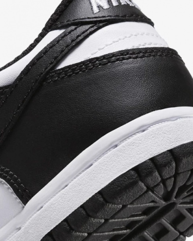 Кросівки дитячі Nike DUNK LOW (PS) чорно-білі CW1588-100