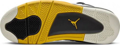 Кросівки жіночі Nike AIR JORDAN 4 RETRO біло-жовто-чорні AQ9129-101
