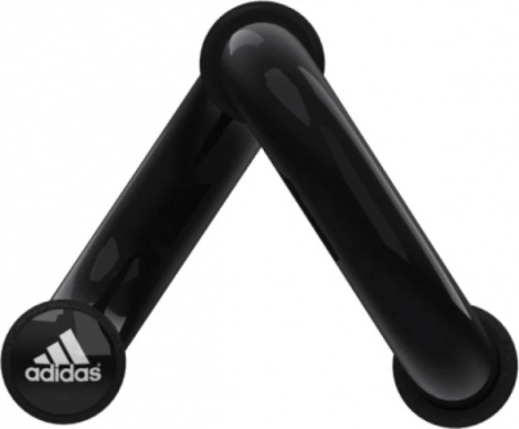 Упори для віджимань Adidas PUSH UP BARS чорні ADAC-12231-DS