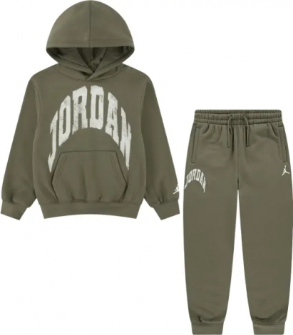Спортивний костюм підлітковий Nike JORDAN MVP FLEECE хакі 95F363-E6F__95F364-E6F