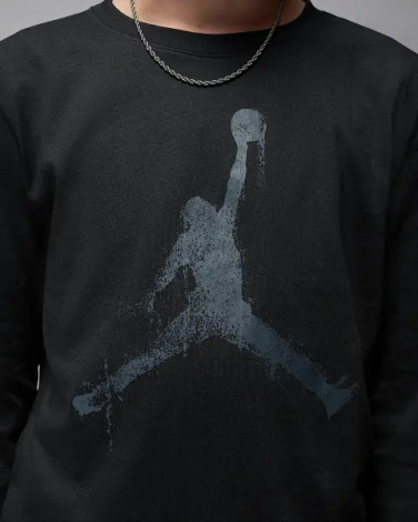 Світшот підлітковий Nike JUMPMAN чорний 95F353-023