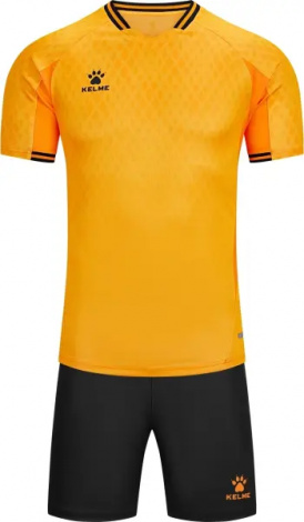 Комплект футбольной формы Kelme оранжево-черный 8551ZB11087.9907