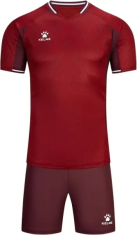 Комплект футбольной формы Kelme красно-бордовый 8551ZB11087.9609