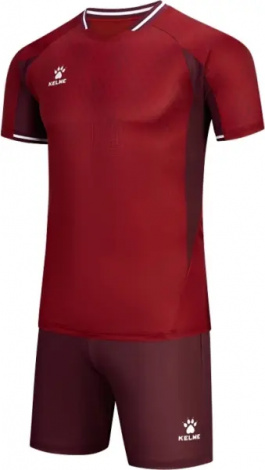 Комплект футбольной формы Kelme красно-бордовый 8551ZB11087.9609