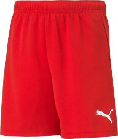 Шорты детские Puma TEAMRISE SHORT JR красные 704943-01