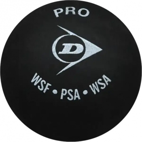 Мяч для сквоша Dunlop PRO 2 черно-белый 700108PRO