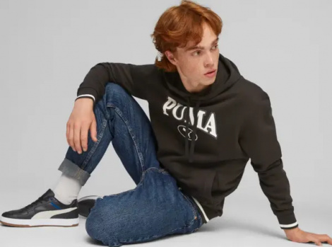 Спортивный костюм Puma SQUAD черный 676017-01__676019-01