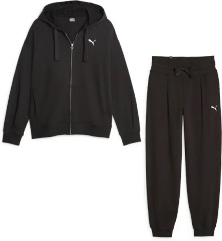 Спортивный костюм женский Puma HER черный 676003-01__676006-01