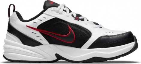 Кросівки для тренувань Nike AIR MONARCH IV (4E) біло-чорно-червоні 416355-101