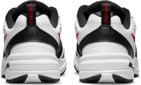 Кросівки для тренувань Nike AIR MONARCH IV (4E) біло-чорно-червоні 416355-101