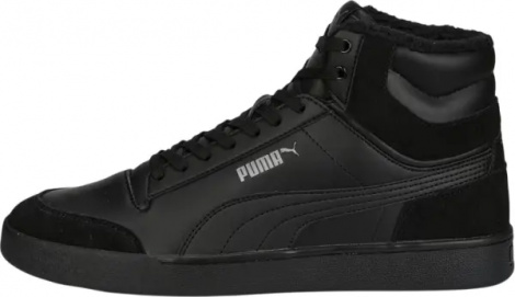 Кроссовки Puma SHUFFLE MID FUR черные 38760901