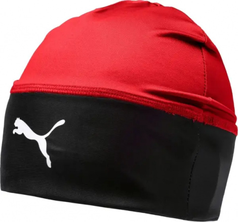 Шапка Puma LIGA BEANIE красно-черная 022355-01
