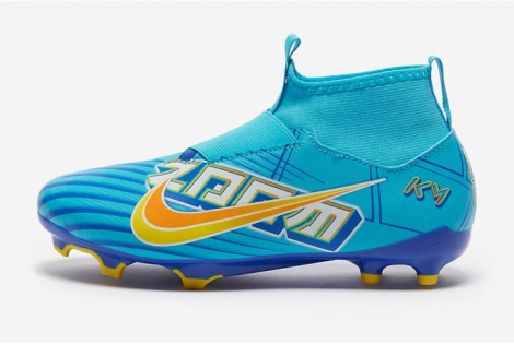 Детские футбольные бутсы Nike Air Zoom Mercurial Superfly 9 Academy x Mbappe MG Junior DO9790-400