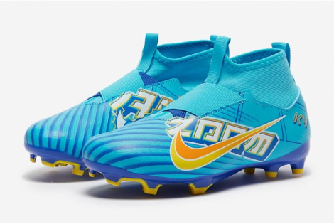 Детские футбольные бутсы Nike Air Zoom Mercurial Superfly 9 Academy x Mbappe MG Junior DO9790-400